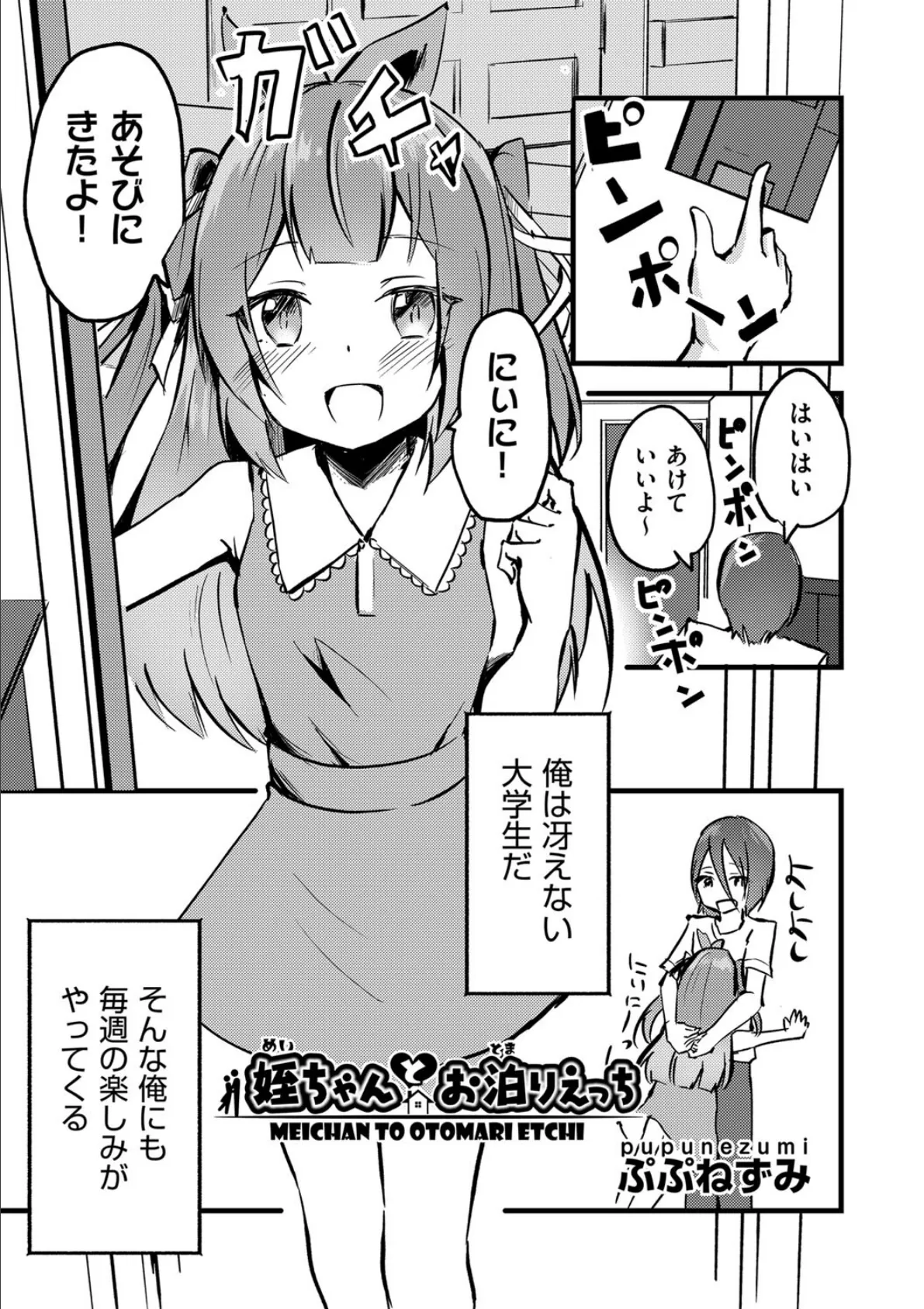 姪ちゃんとお泊りえっち